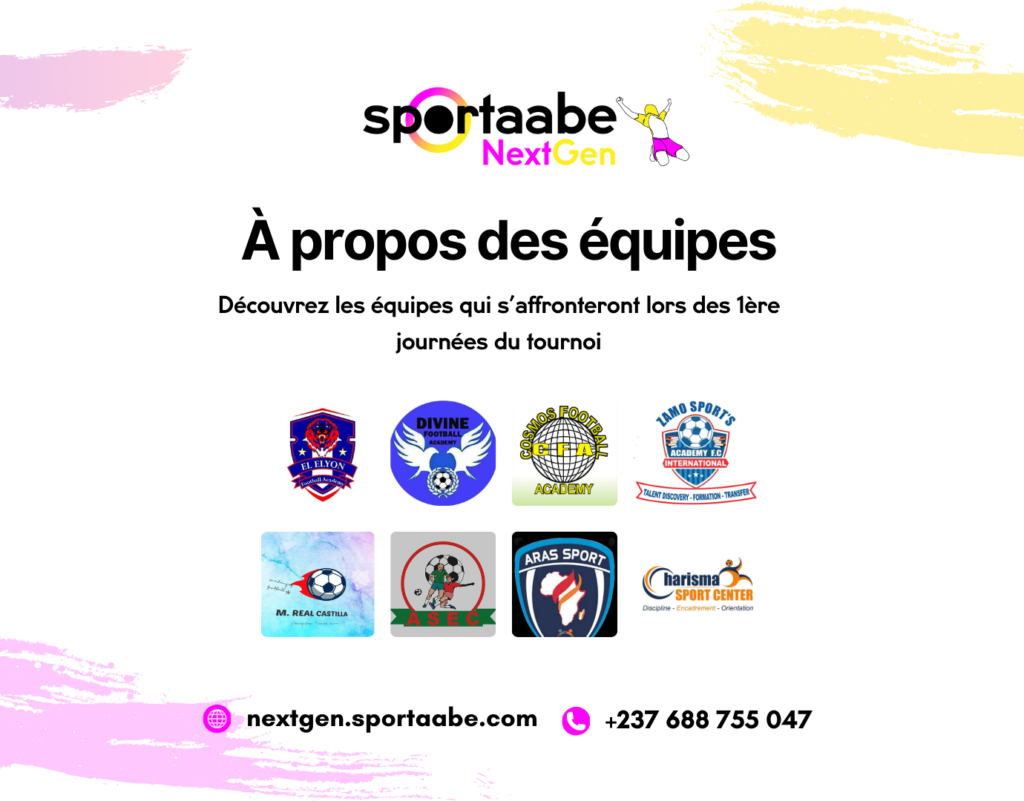 les équipes du tournoi
